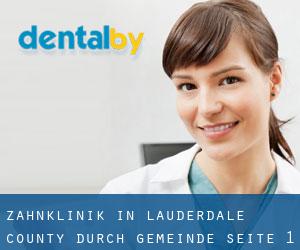 Zahnklinik in Lauderdale County durch gemeinde - Seite 1
