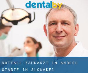Notfall-Zahnarzt in Andere Städte in Slowakei