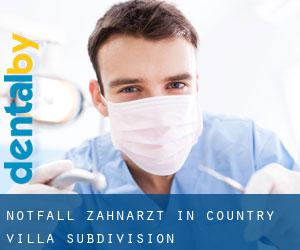 Notfall-Zahnarzt in Country Villa Subdivision