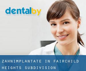 Zahnimplantate in Fairchild Heights Subdivision