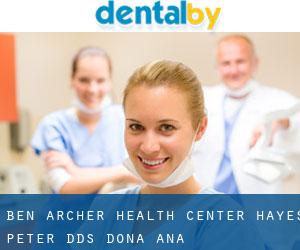 Ben Archer Health Center: Hayes Peter DDS (Doña Ana)
