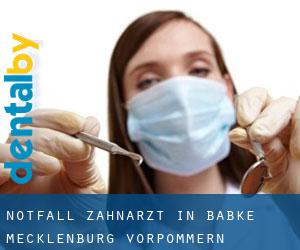 Notfall-Zahnarzt in Babke (Mecklenburg-Vorpommern)