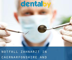 Notfall-Zahnarzt in Caernarfonshire and Merionethshire durch testen besiedelten gebiet - Seite 2