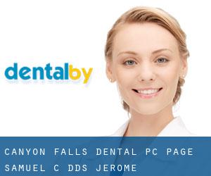 Canyon Falls Dental PC: Page Samuel C DDS (Jerome)