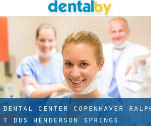 Dental Center: Copenhaver Ralph T DDS (Henderson Springs)