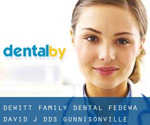 Dewitt Family Dental: Fedewa David J DDS (Gunnisonville)