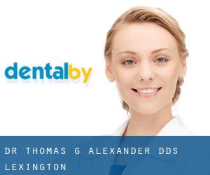 Dr. Thomas G. Alexander, DDS (Lexington)