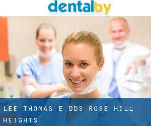 Lee Thomas E DDS (Rose Hill Heights)