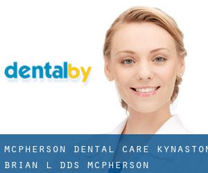 Mcpherson Dental Care: Kynaston Brian L DDS (McPherson)