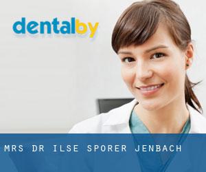 Mrs. Dr. Ilse Sporer (Jenbach)